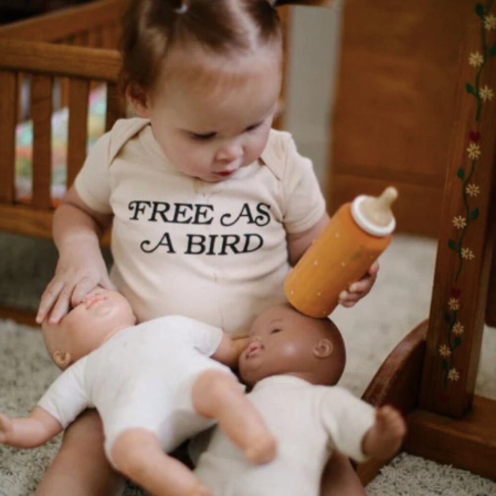 $16‎ ADD ON the bee & the fox onesie maisonette forever french baby jamie kay 6M